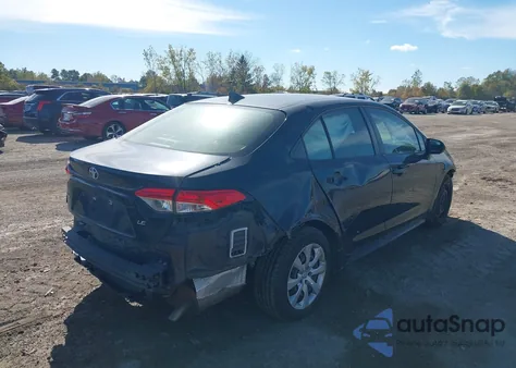 2021 Toyota Corolla Le z USA, uszkodzony, nr VIN JTDEPMAE5MJ180661